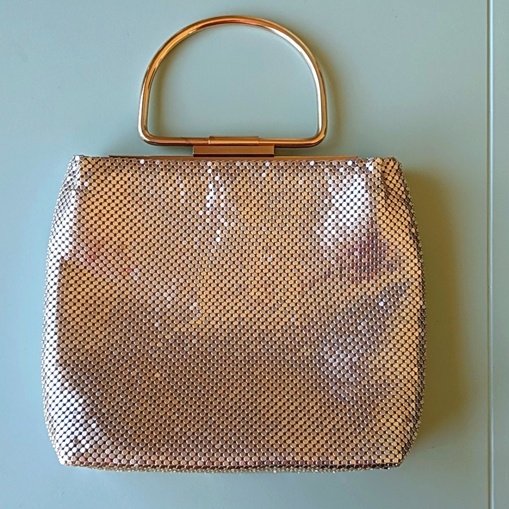 Estee & Lilly for Target gold handbag